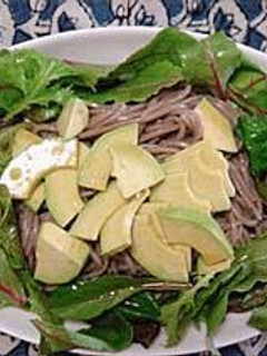 アボカドそば-レシピのメイン写真
