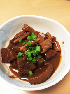 名古屋めし土手煮 圧力鍋で。豚もつ赤味噌-レシピのメイン写真