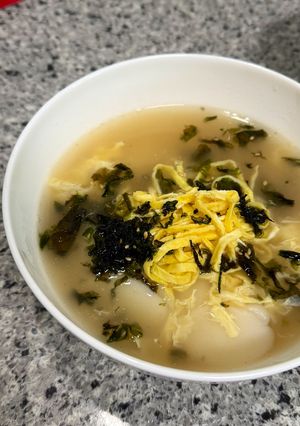 韓国のお雑煮✳︎トックッ✳︎韓国家庭料理-レシピのメイン写真