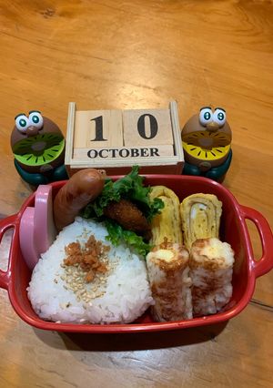 高二長女　お弁当(おむすび22)-レシピのメイン写真