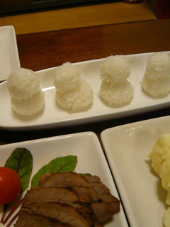 雪だるまおにぎり-レシピのメイン写真