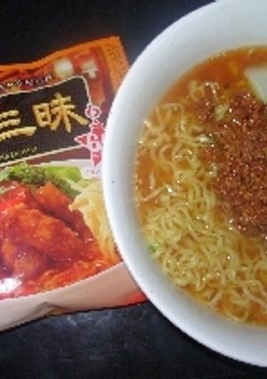 中華三昧味噌を使って、即席坦々麺-レシピのメイン写真