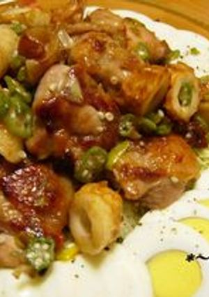 フライパンで簡単❤鶏とちくわのから揚げ❤-レシピのメイン写真