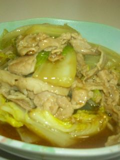 豚肉と白菜のウスターソース煮-レシピのメイン写真