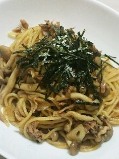 めんつゆ×バターで☆簡単きのこ和風パスタ-レシピのメイン写真
