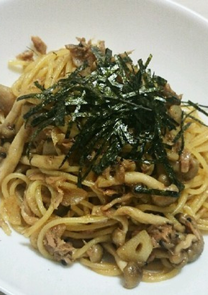 めんつゆ×バターで☆簡単きのこ和風パスタ-レシピのメイン写真