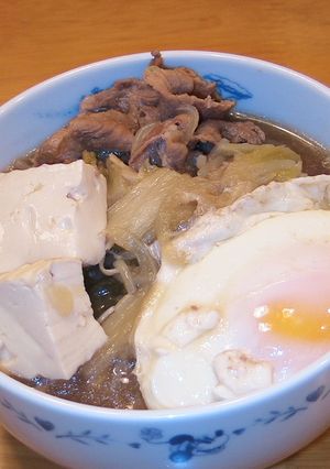 すき焼き風煮 うどん入り-レシピのメイン写真