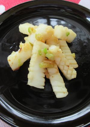 【学校給食】いかの香味炒め-レシピのメイン写真