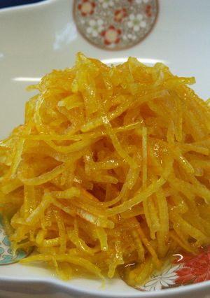 柚子皮の美味しいお菓子-レシピのメイン写真