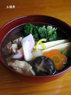 鶏出汁【お雑煮】年越し蕎麦の出汁も含め-レシピのメイン写真