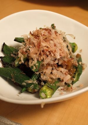 さっぱり☆オクラの梅肉和え♪-レシピのメイン写真