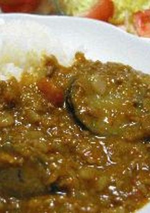 夏はやっぱりなすカレー-レシピのメイン写真