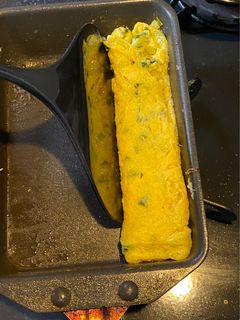 ネギのだし巻き玉子-レシピのメイン写真