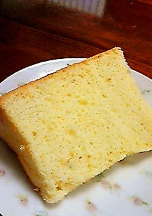 シフォンケーキ-レシピのメイン写真