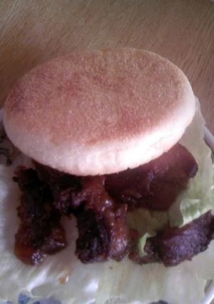 焼豚バーガー-レシピのメイン写真