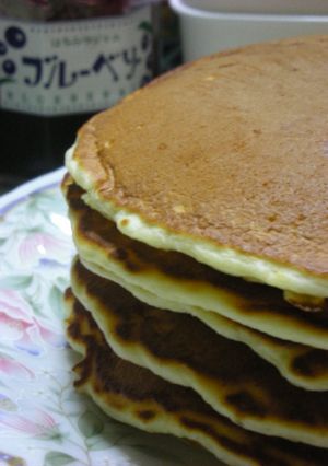 我が家のパンケーキ-レシピのメイン写真