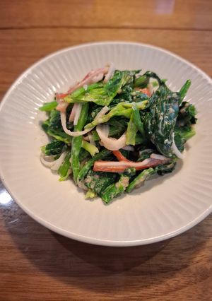 はまる美味しさ！ほうれん草白だしごまマヨ-レシピのメイン写真