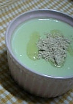 ✿片栗粉でグリーンティープリン✿-レシピのメイン写真