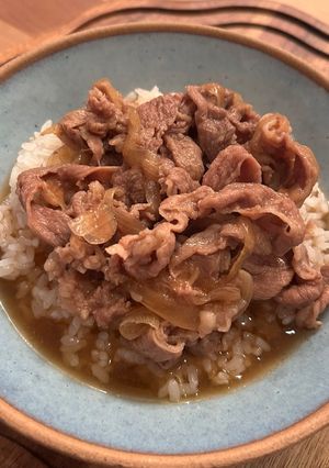 おいしい牛丼-レシピのメイン写真