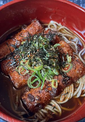 ちくわの蒲焼きぶっかけそば-レシピのメイン写真