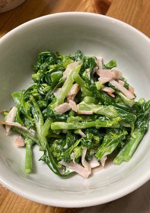 菜の花のわさびマヨネーズ和え-レシピのメイン写真