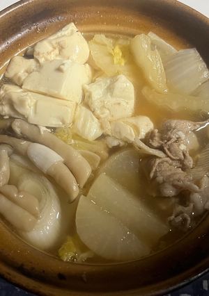 豚バラ大根鍋-レシピのメイン写真