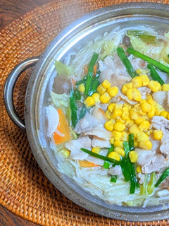 キャベツと豚バラ肉の旨塩鍋 & タンメン-レシピのメイン写真