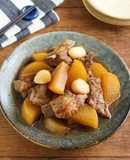 調味料は大さじ2！スペアリブと大根の煮物