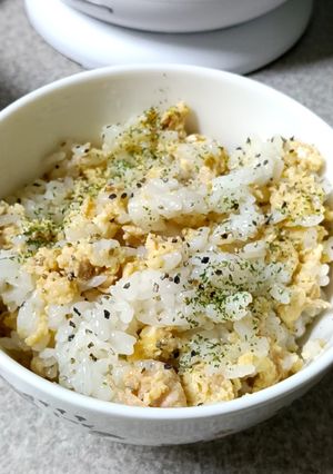 レンチン ツナたまごの混ぜご飯-レシピのメイン写真