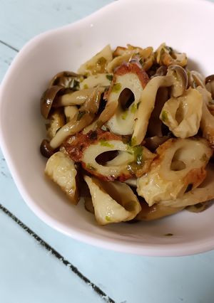 レンジでちくわとしめじの簡単おかず-レシピのメイン写真