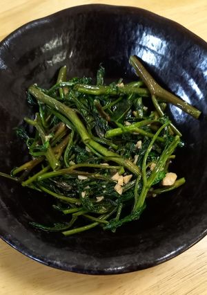 空芯菜の青菜炒め❗-レシピのメイン写真