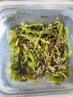 ピーマンの塩昆布和え-レシピのメイン写真