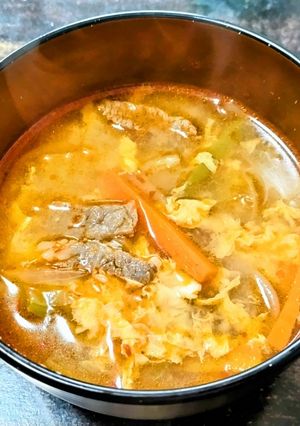 ユッケジャンスープ/ユッケジャンクッパ-レシピのメイン写真
