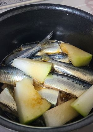 イワシと冬瓜煮-レシピのメイン写真