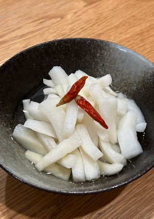 ふにゃふにゃ大根救済！大根の甘酢漬け-レシピのメイン写真