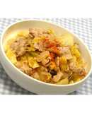 豚肉とキャベツのTKG旨辛丼★動画あり★