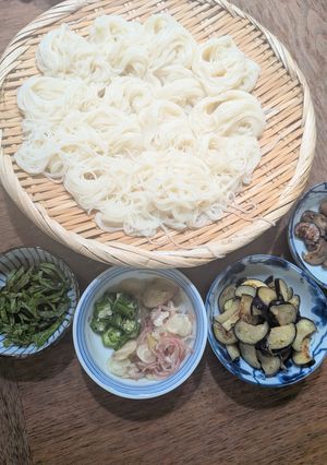 柚子胡椒の冷やしうどん、蕎麦、そうめん-レシピのメイン写真