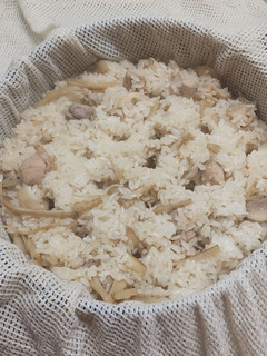 鶏ごぼうおこわ-レシピのメイン写真