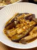 なすとエリンギの香味和え