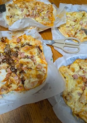 クリスピーピザ４種🍕-レシピのメイン写真