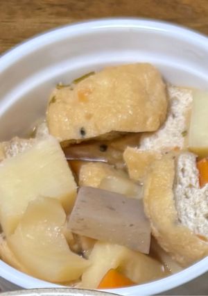 ガンもどきとたけのこの煮物-レシピのメイン写真
