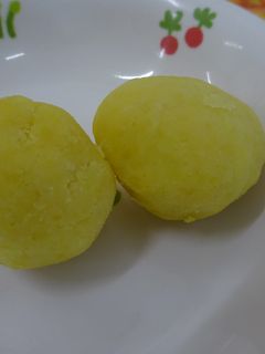 離乳食10か月頃~さつまいも団子-レシピのメイン写真