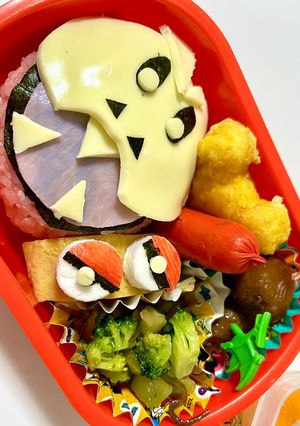 ホゲータ　お弁当　ポケモン-レシピのメイン写真