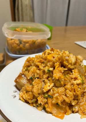 キムチ炒飯-レシピのメイン写真