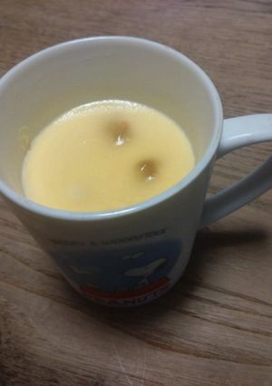 残った生クリーム、マグカップでもレンチンプリン！-レシピのメイン写真
