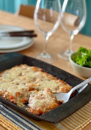 おせち煮物リメイク♪アツアツ重ねグラタン-レシピのメイン写真