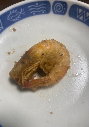 芝エビ　下処理のち唐揚げ-レシピのメイン写真