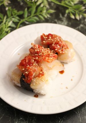 簡単！お寿司リメイク中華にぎり-レシピのメイン写真