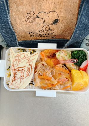 毎日高2男子 キャラ弁 ガンダム-レシピのメイン写真