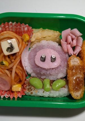 マリオキャラ弁　アワフラワー-レシピのメイン写真